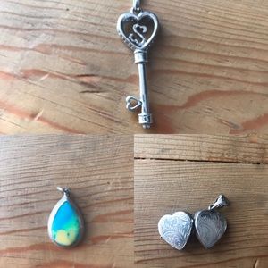 Three Bundle Pendant Charms